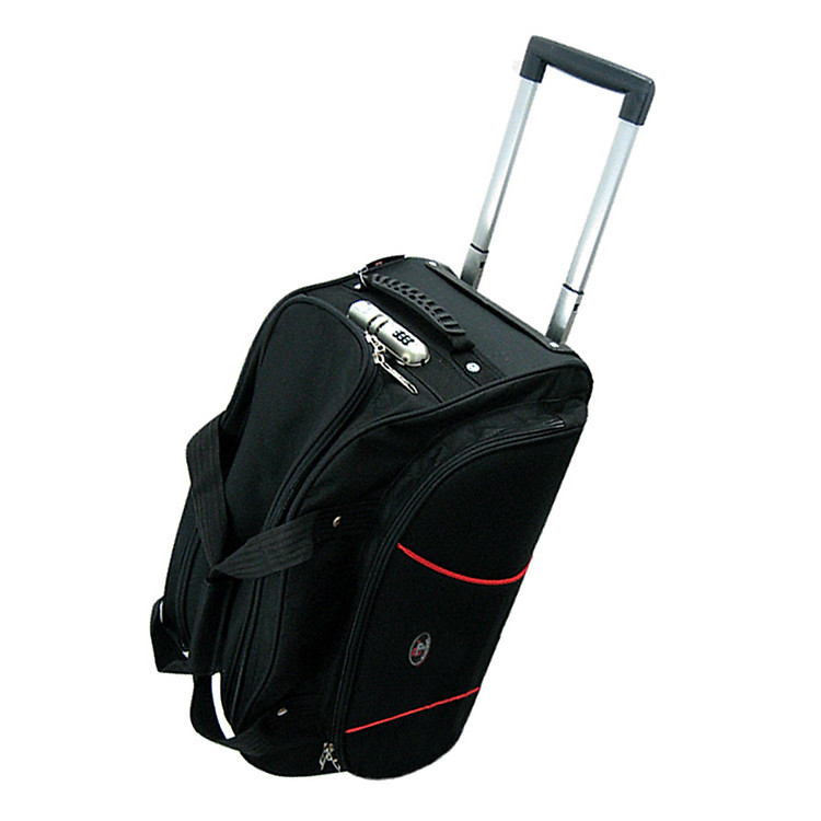 Túi du lịch có cần kéo 3 bánh xe đựng 7Kg màu đen TK010