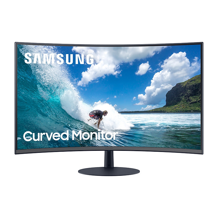 Màn Hình Cong 1000R Gaming Samsung LC27T550FDEXXV 27" Full HD (1920x1080) 4ms/75Hz/VA/AMD FreeSync/Stereo Speaker 5W - Hàng Chính Hãng