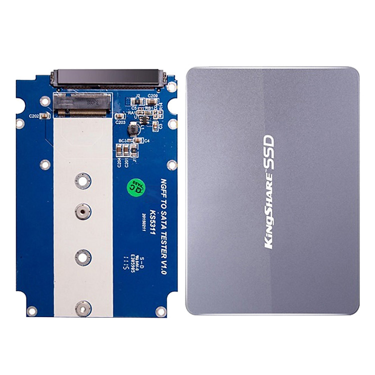 Adapter Kingshare Chuyển Đổi SSD M2 SATA To 2.5 inch - Hàng Nhập Khẩu