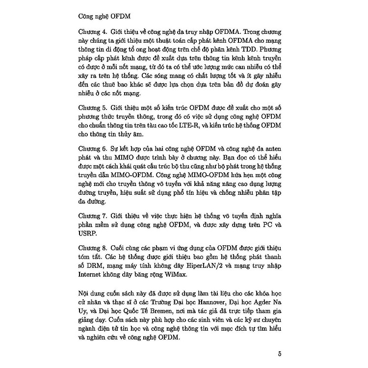 Công Nghệ OFDM Cho Các Hệ Thống Thông Tin Vô Tuyến - Ảnh 5