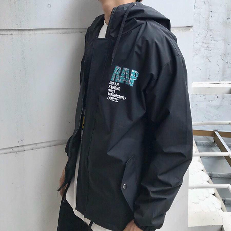 Áo khoác vải dù 2 lớp dày dặn y ảnh