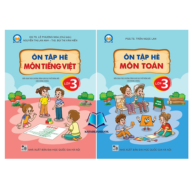 Ôn Tập Hè Môn Toán + Tiếng Việt Lớp 3