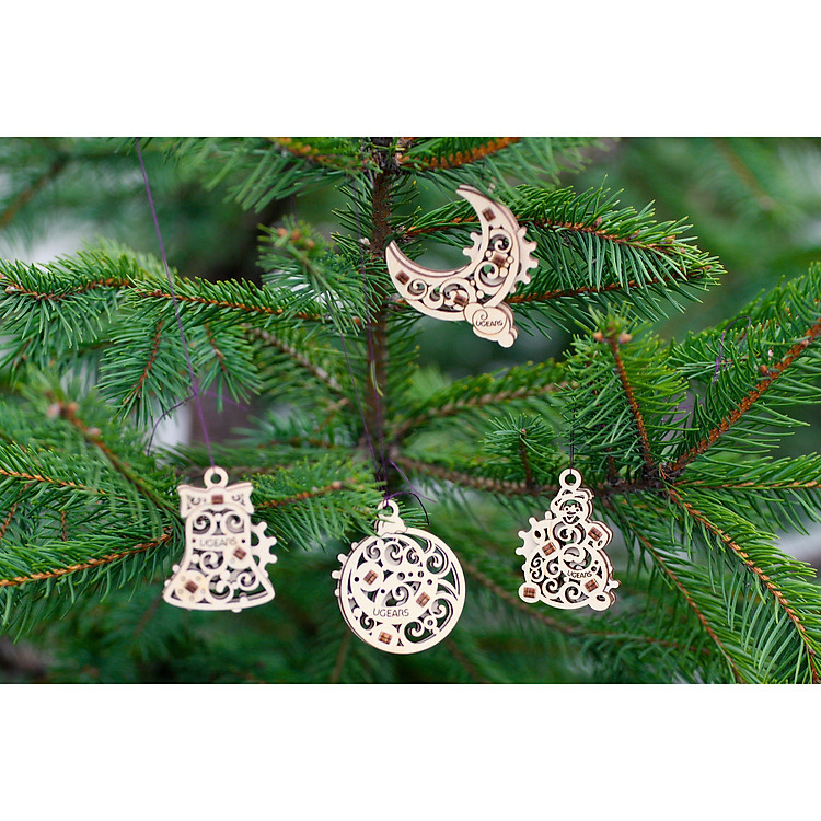 Mua tại Tiki: Mua Mô Hình Gỗ Cơ Khí Ugears Noel Chính hãng Tiết kiệm