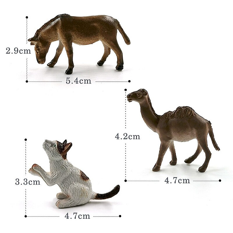 Mua Bộ 12 đồ chơi động vật trang trại Chính hãng Giá tốt - Hình ảnh 5