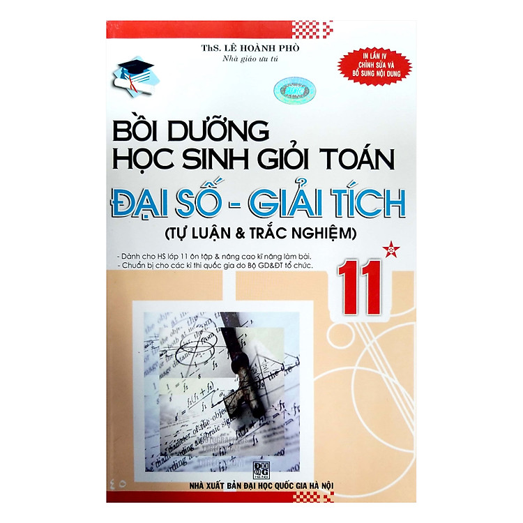 Sách Bồi Dưỡng Học Sinh Giỏi Toán Đại Số - Giải Tích Lớp 11