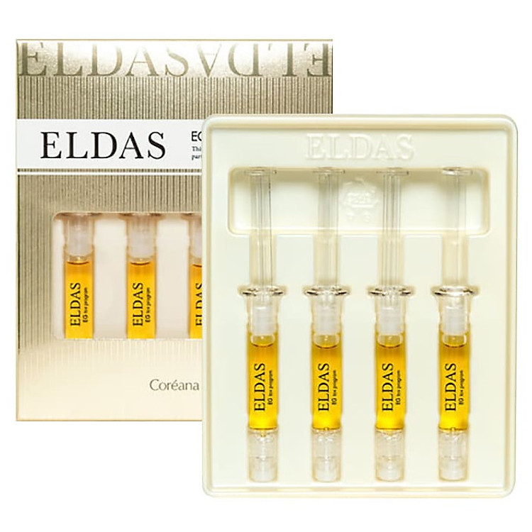 Set 4 Ống Serum tế bào gốc Eldas EG Tox Program Coreana