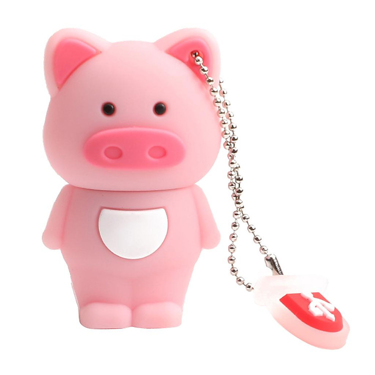 Mini Cute Pig Shape USB 2.0 Flash Thumb Drive Memory Animal Keychain U Disk