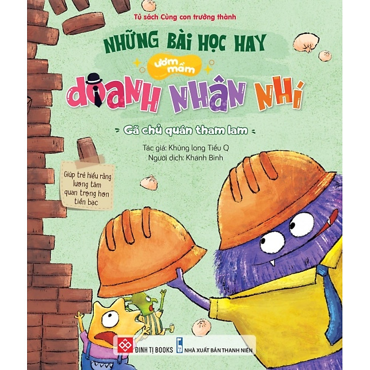 Truyện Tranh Những Bài Học Hay Ươm Mầm Doanh Nhân Nhí (Cho bé từ 6 - 12 tuổi) – Đinh Tị Books