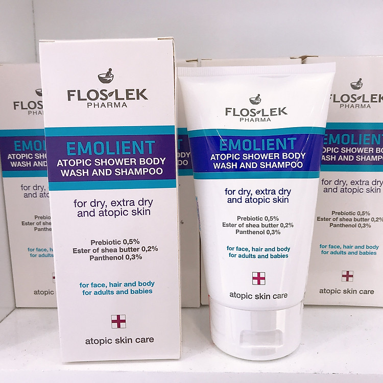 Dầu gội và sữa tắm Floslek 150ml Chính hãng Ưu đãi - Hình ảnh 3