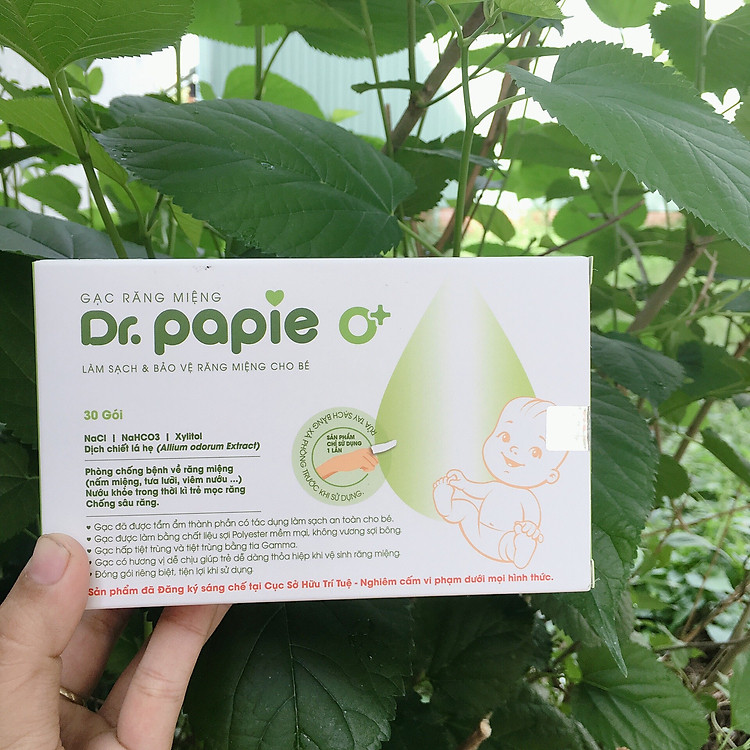 Mua Gạc Rơ Lưỡi Dr Papie cho Bé Chính hãng Giá rẻ - Hình ảnh 3