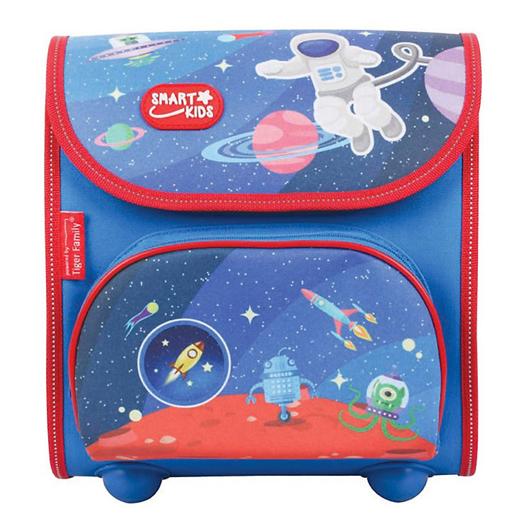 Cặp Mầm Non Siêu Nhẹ Chống Lệch Vai Tiger Family 1752A Hình Galaxy (Dưới 6 Tuổi)