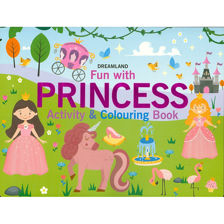 Fun With Princess – Activity And Colouring Book