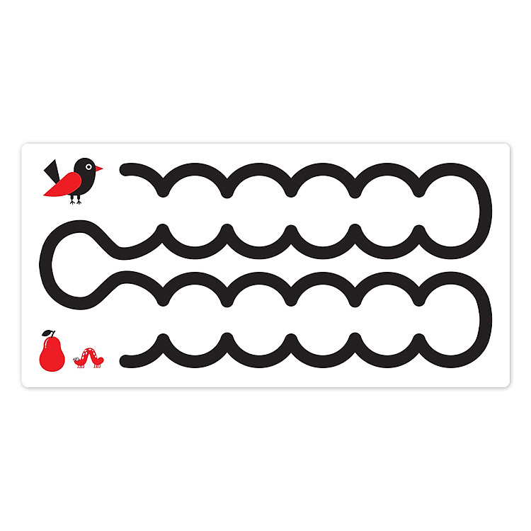 Thẻ Kích Thích Thị Giác Montessori (dành cho trẻ 0-3 tuổi) - Ảnh 3