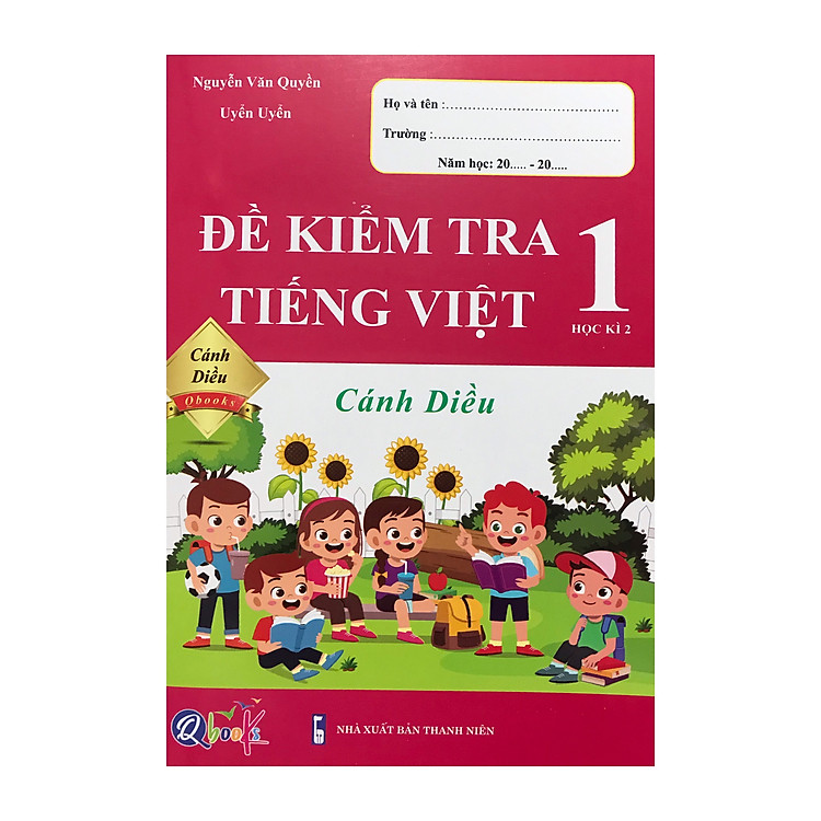 Đề kiểm tra Tiếng Việt 1 học kì 2 (Cánh diều)