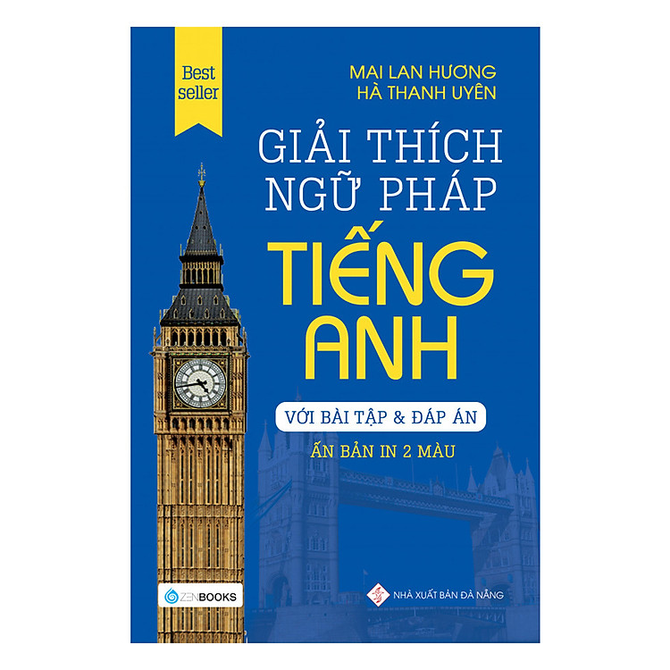Sách Giải Thích Ngữ Pháp Tiếng Anh (Phiên Bản In 2 Màu) - Tái Bản