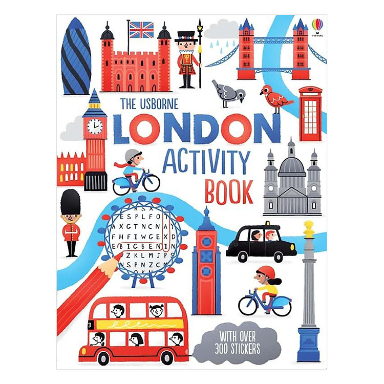 Sách Usborne London Activity Book