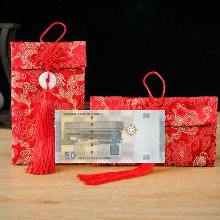 Túi gấm màu xám (50)