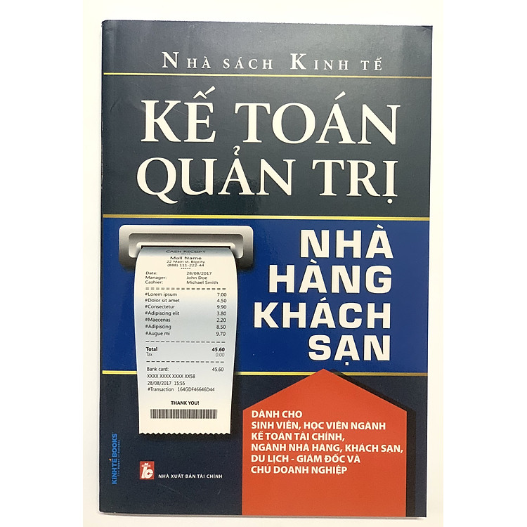 Kế Toán Quản Trị Nhà Hàng Khách Sạn