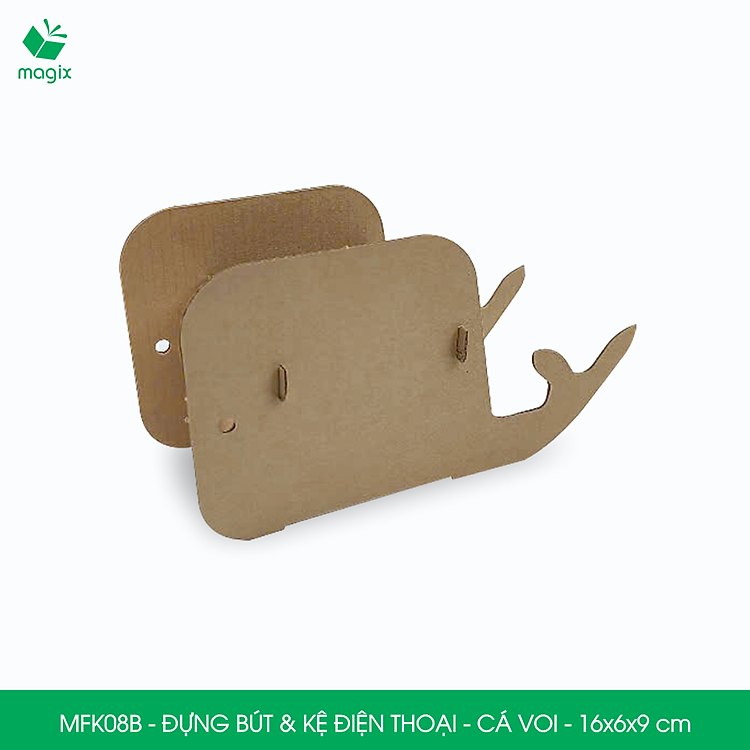 Hộp Đựng Bút & Kệ Điện Thoại Cá Voi (16x6x9 cm) - Ảnh 4