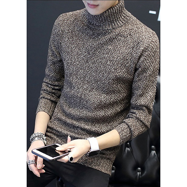 Áo len nam cổ lọ Haint Boutique len02