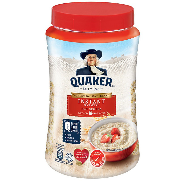 Yến mạch ăn liền Quaker 1KG