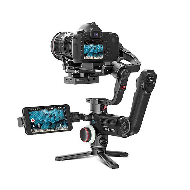 Tay cầm chống rung Gimbal Zhiyun Crane 3 Lab For DSLR Camera - Hàng chính hãng