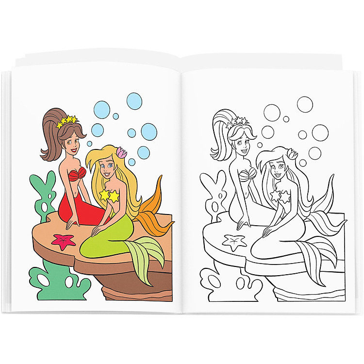 Tô Màu Công Chúa - Nàng Tiên Cá (Tái Bản) - Ảnh 3