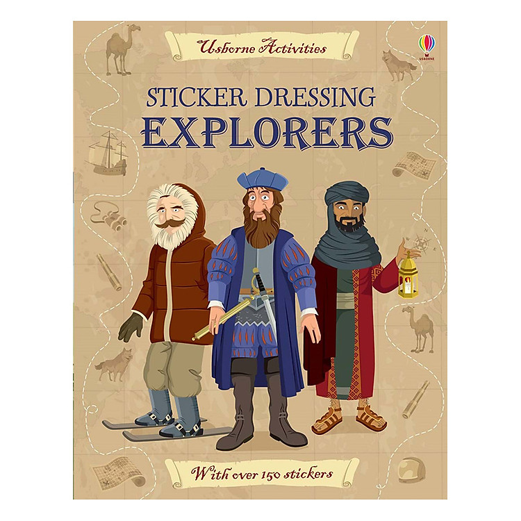 Sách Usborne Sticker Explorers
