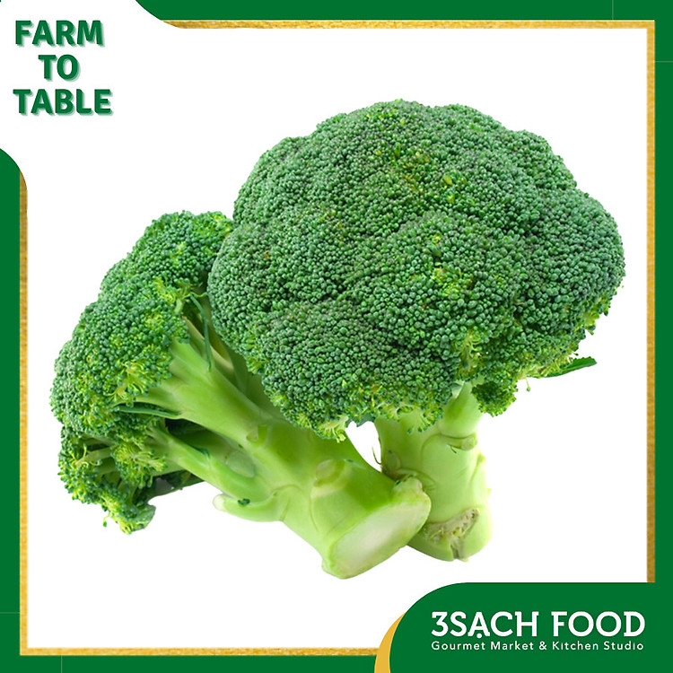Bông Cải Xanh - Súp Lơ Xanh Hữu Cơ (300gr)
