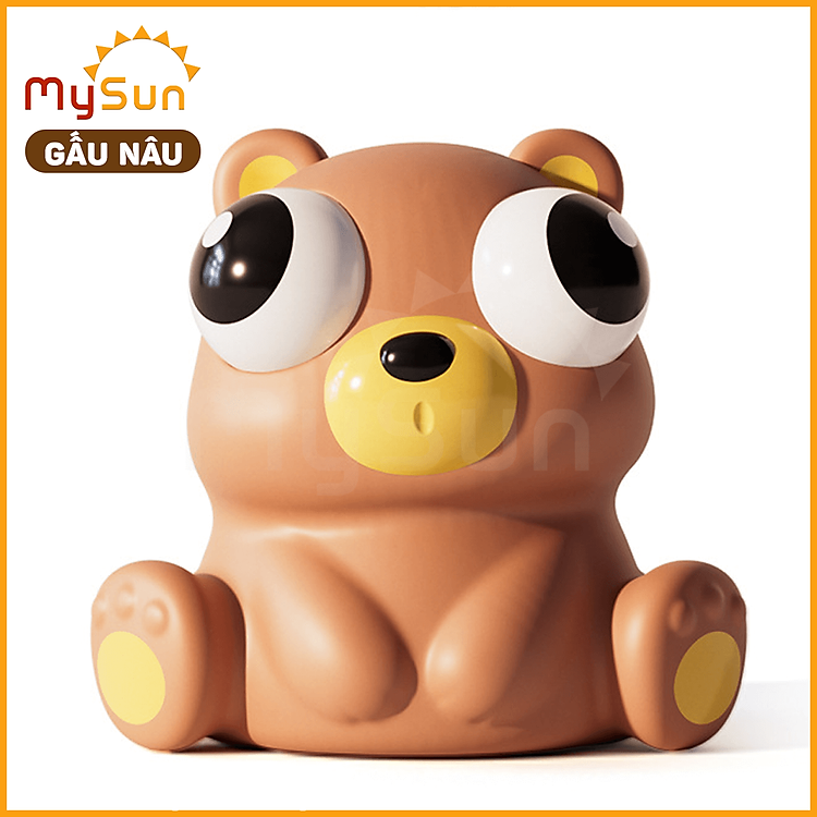 Mua tại Lazada: Đồ Chơi Bóp Bóp Gấu Nâu Giảm Stress Chính hãng Giá tốt