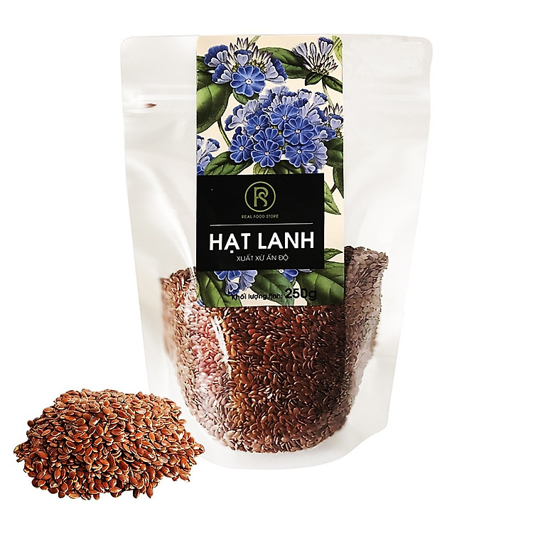 Túi Hạt Lanh Dinh Dưỡng Cho Người Lớn Real Food (250g)