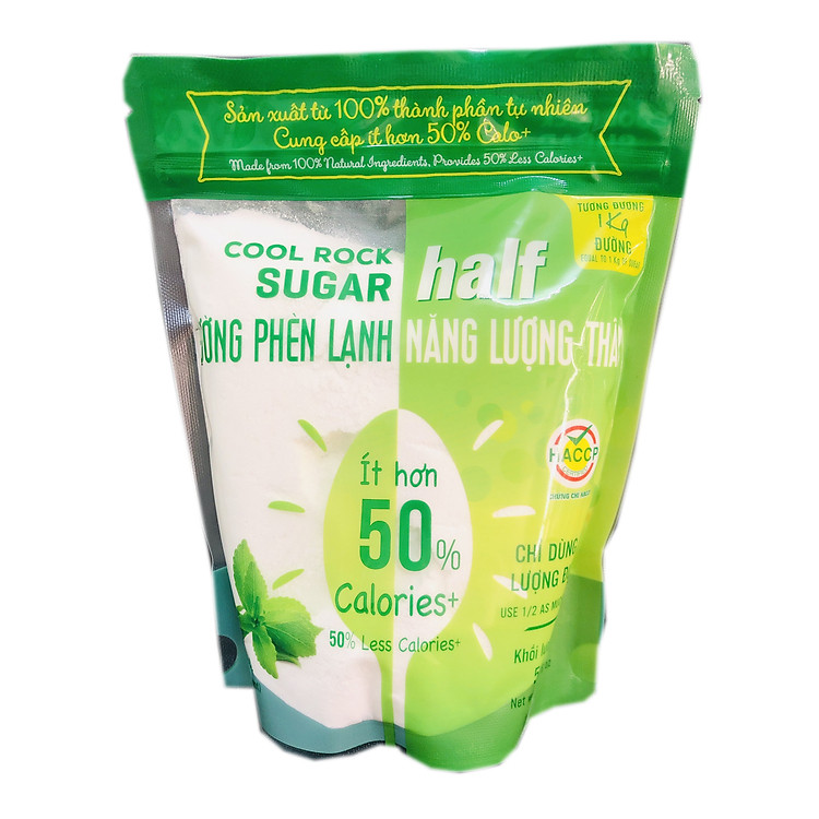 ĐƯỜNG PHÈN LẠNH NĂNG LƯỢNG THẤP 500GR