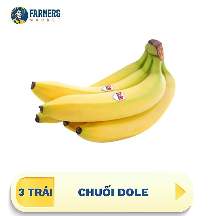 Chuối Dole - Nhánh 3 trái