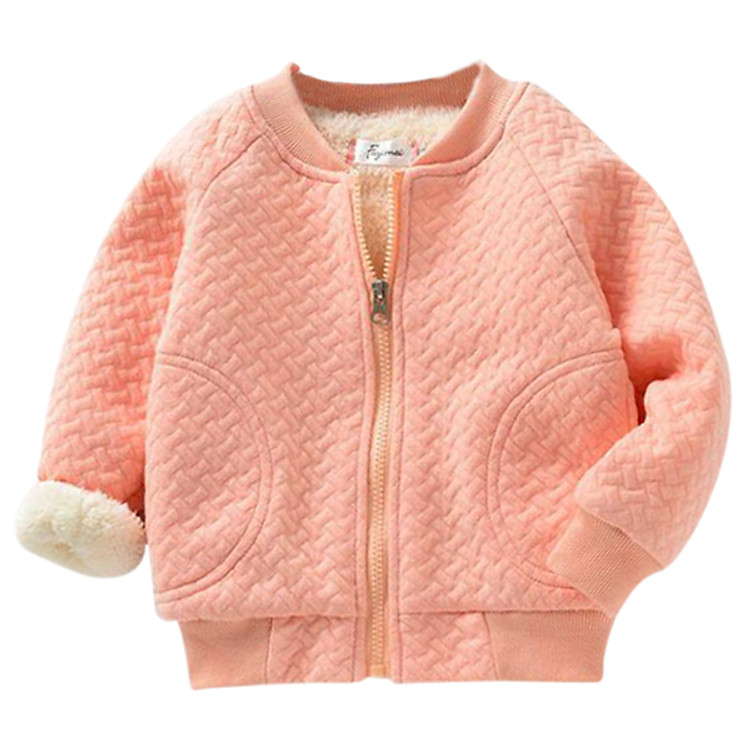 Áo Bé Gái Nỉ Lót Lông 3 Màu