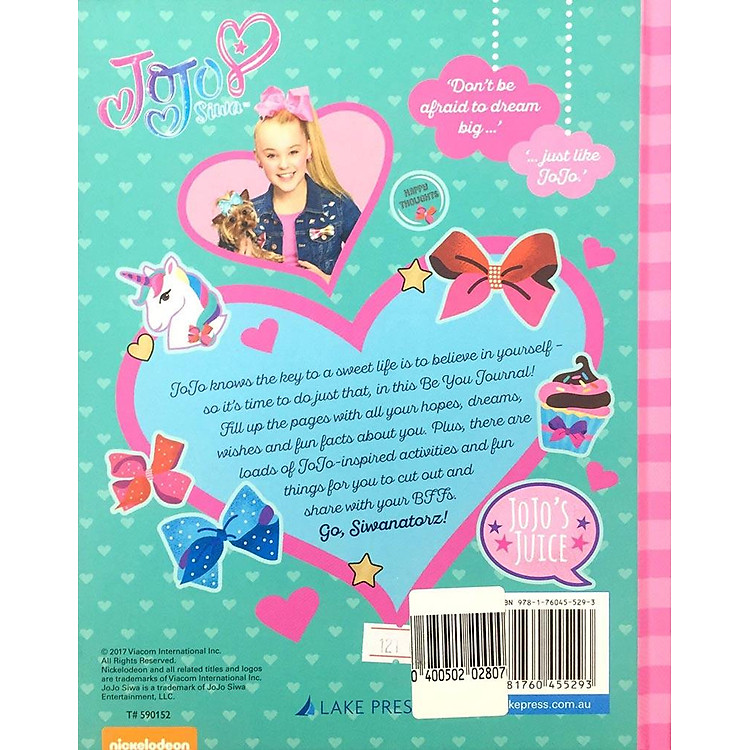 Jojo Siwa Be You Journal - Ảnh 2