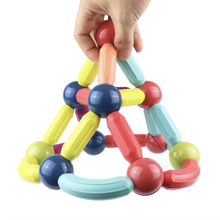 Bộ Xếp Hình Nam Châm 36 Chi Tiết Chính hãng Ưu đãi - Hình ảnh 3