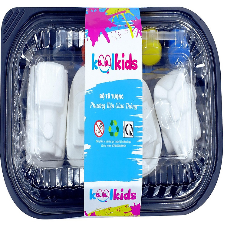 Đồ chơi trẻ em – Bộ tô tượng Phương Tiện Giao Thông KK-002