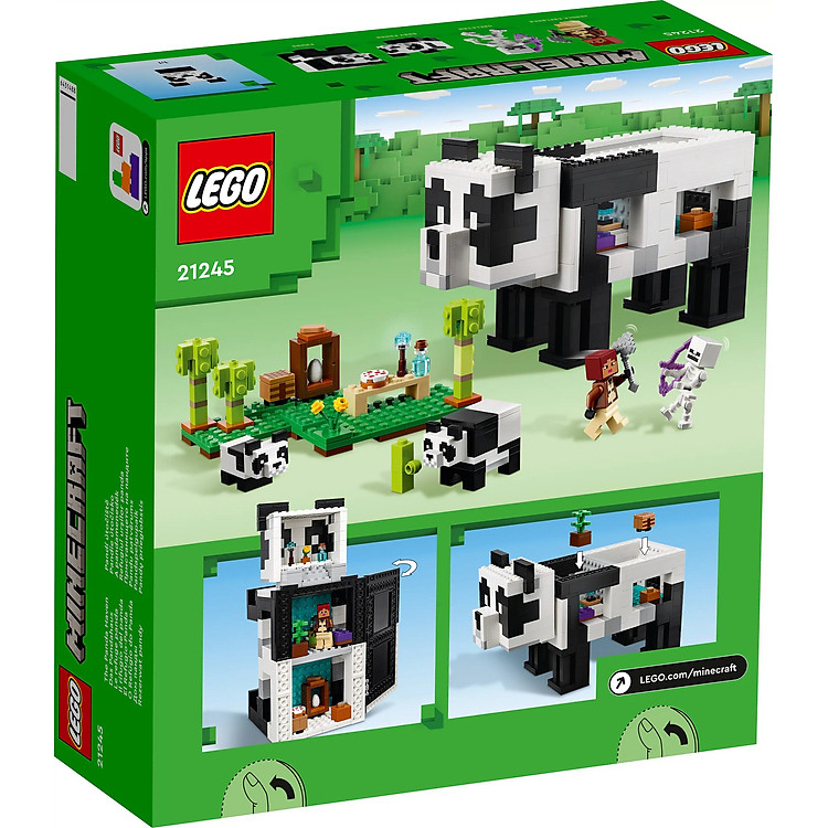 Mua LEGO Minecraft 21245 - Ngôi Nhà Gấu Trúc Chính hãng Giá tốt - Hình ảnh 3