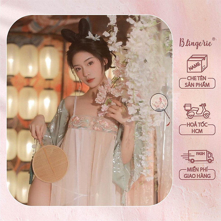 Bộ Cosplay Quý Phi Thời Đường (Không kèm phụ kiện tóc) - B.Lingerie