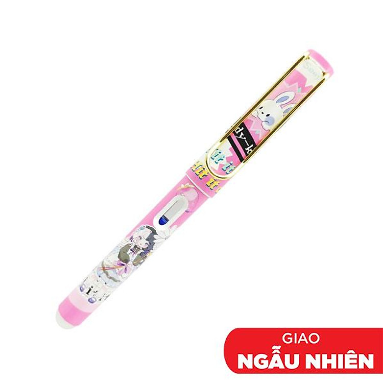 Bút Máy Xóa Được L016-292 – Mực Xanh (Màu Hồng)