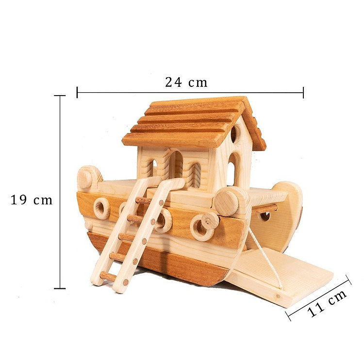 Thuyền Gỗ Chở Thú Cưng Việt Nam Chính hãng Giá tốt - Hình ảnh 3