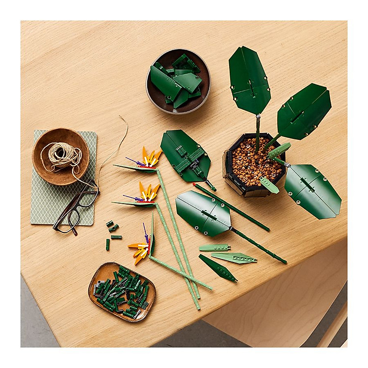 BỘ LẮP RÁP LEGO HOA THIÊN ĐIỂU Chính hãng Giá rẻ - Hình ảnh 3