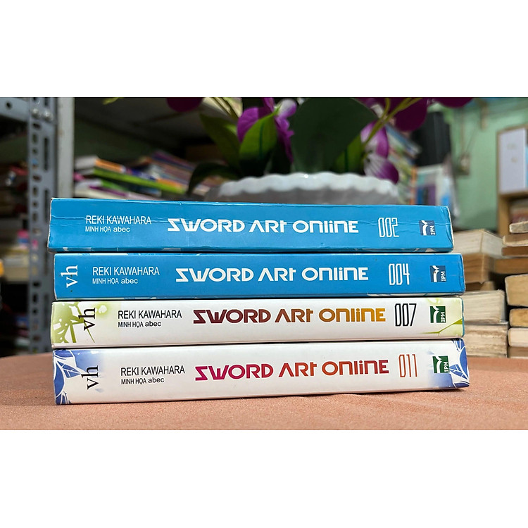 Combo 4cuốn Sword art online 02,04,07,11