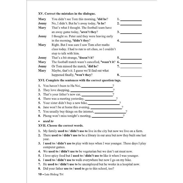 Bài tập tiếng anh 9 (bám sát sgk chân trời sáng tạo) - Ảnh 6