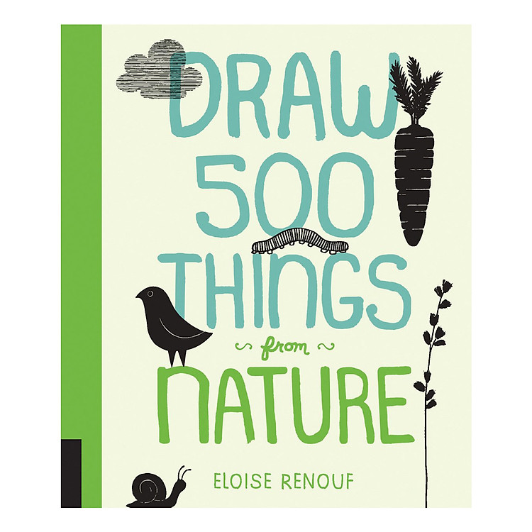 Sách Draw 500 Things From Nature