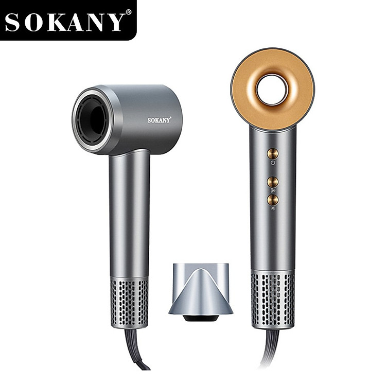 Máy sấy tóc 2 chiều nóng lạnh SOKANY SK-14020 công suất lớn 2400W, cung cấp ion âm chăm sóc tóc chuyên nghiệp - HÀNG CHÍNH HÃNG - Ảnh 10