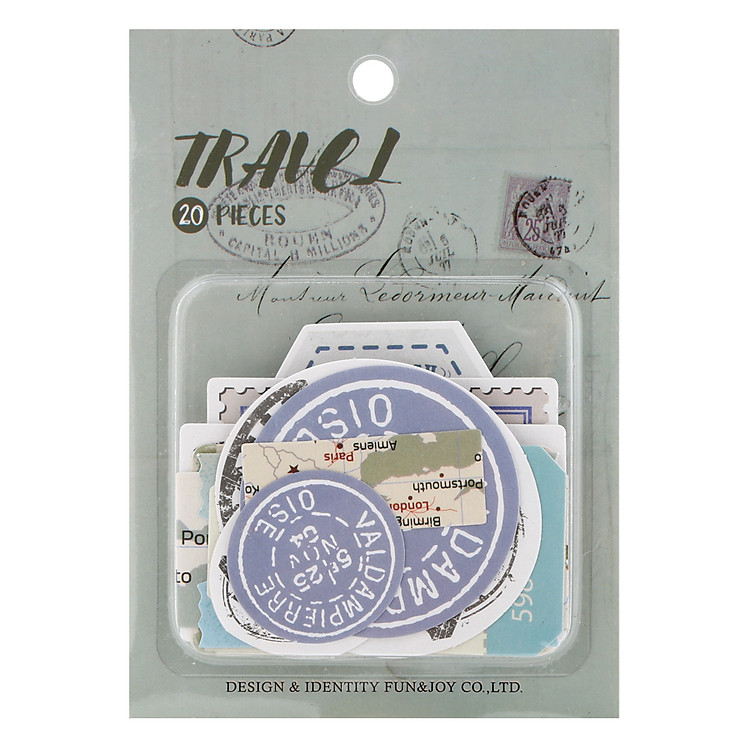 Set 20 Sticker Trang Trí - Chủ Đề Travel