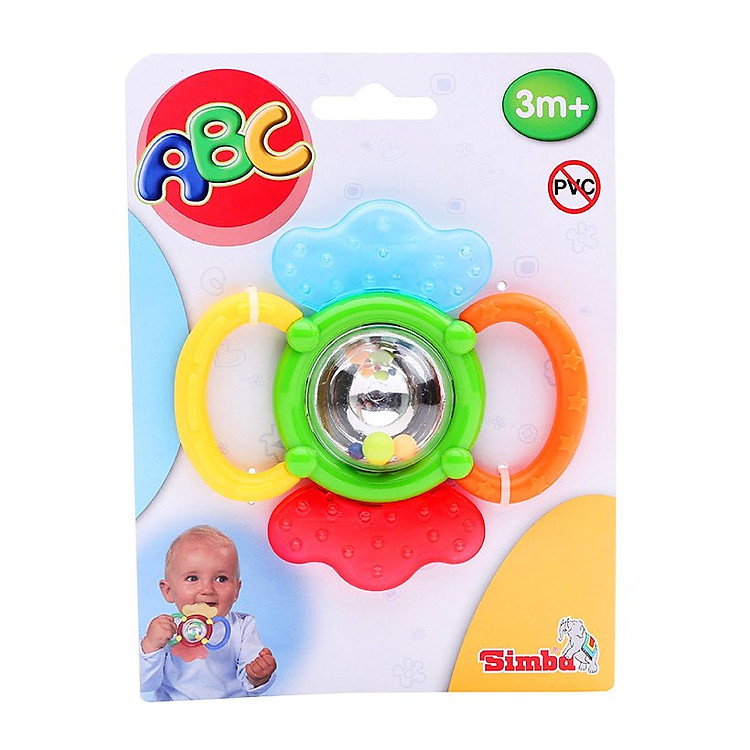 Xúc Xắc Cắn Nướu Hình Đóa Hoa