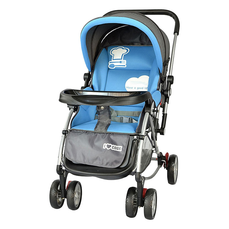 Mua Xe Đẩy 2 Chiều Baobaohao 720N-XANH Chính hãng Tiết kiệm - Hình ảnh 3