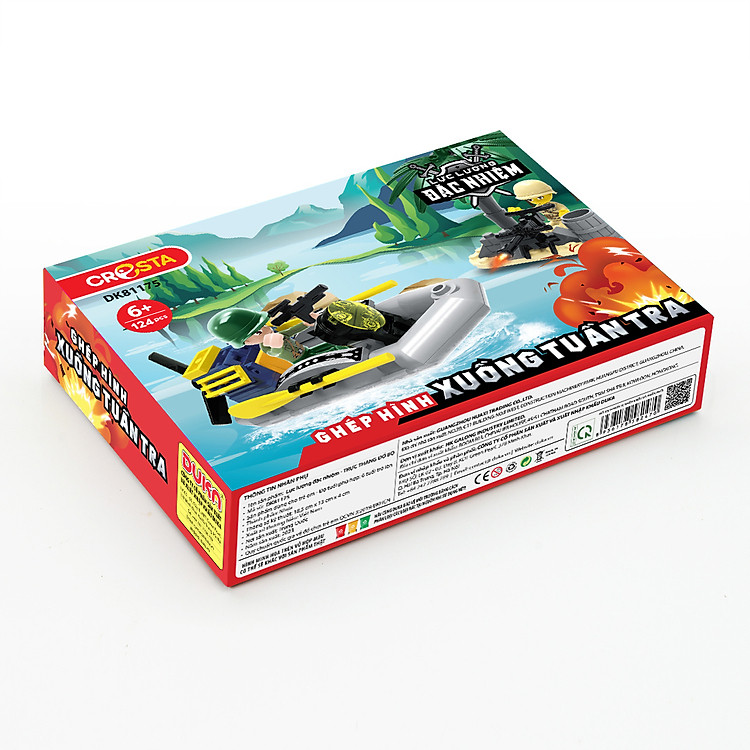 Mua Đồ Chơi Ghép Hình Duka - Đặc Nhiệm Chính hãng Tiết kiệm - Hình ảnh 2